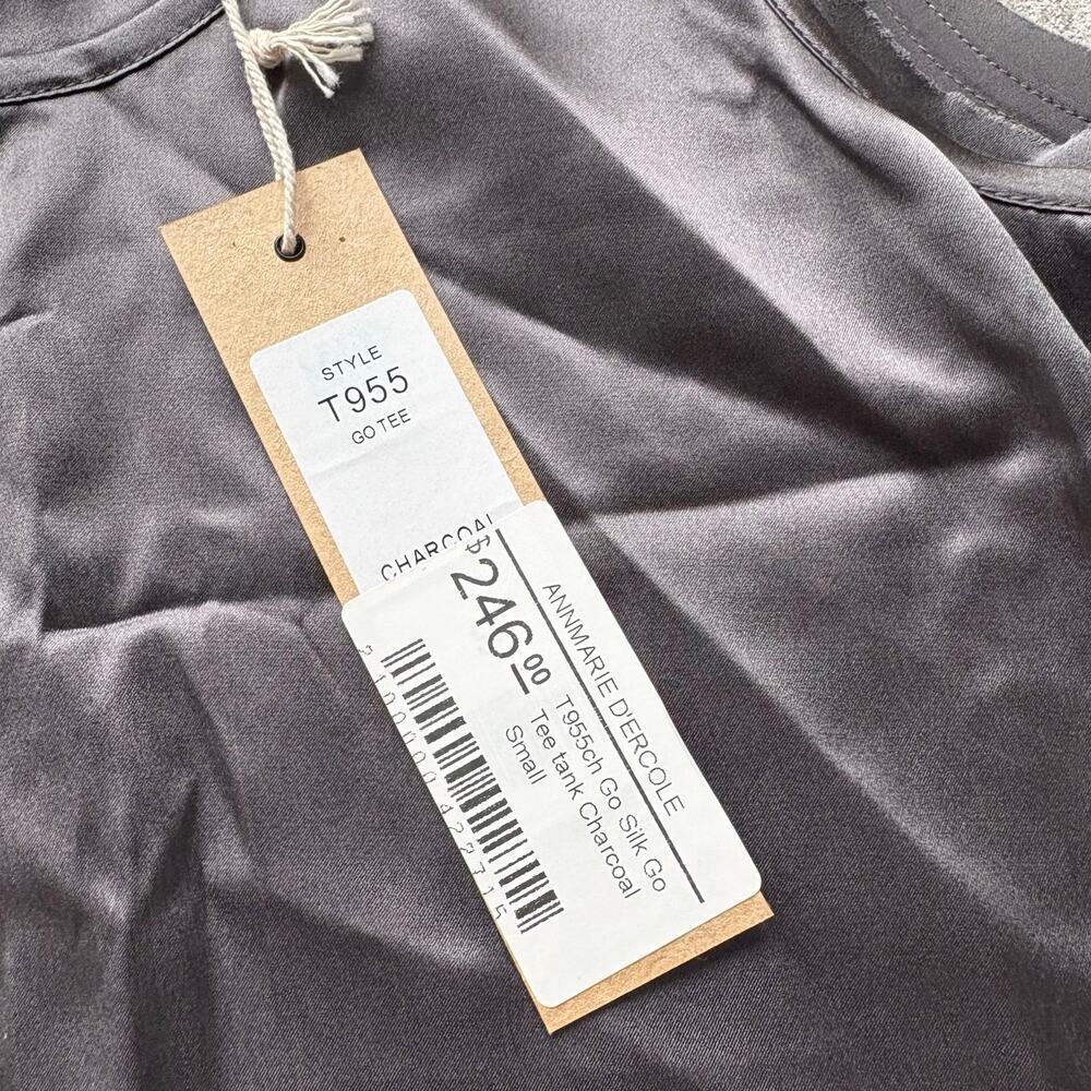 NWT Go by GoSilk Grey Tank - Picture 4 of 6